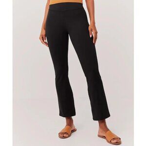 Pact Pure Fit Boot Cut Cropped Legging Black